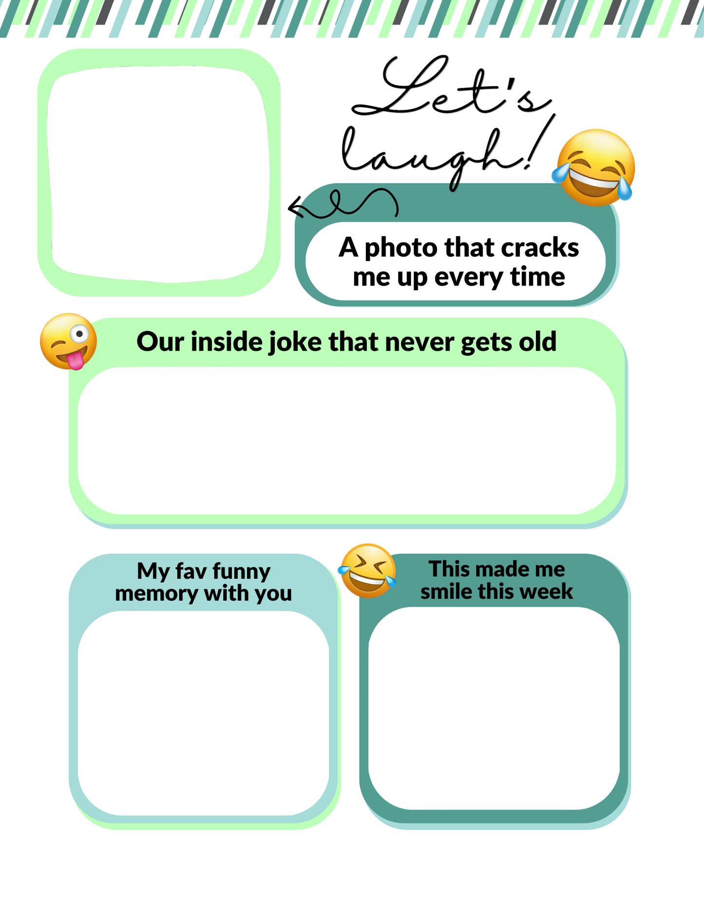 ✨NEW✨ Let's Laugh! | Spring Activity Letter