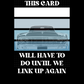 Until We Link Up Again | Love & Friendship Card