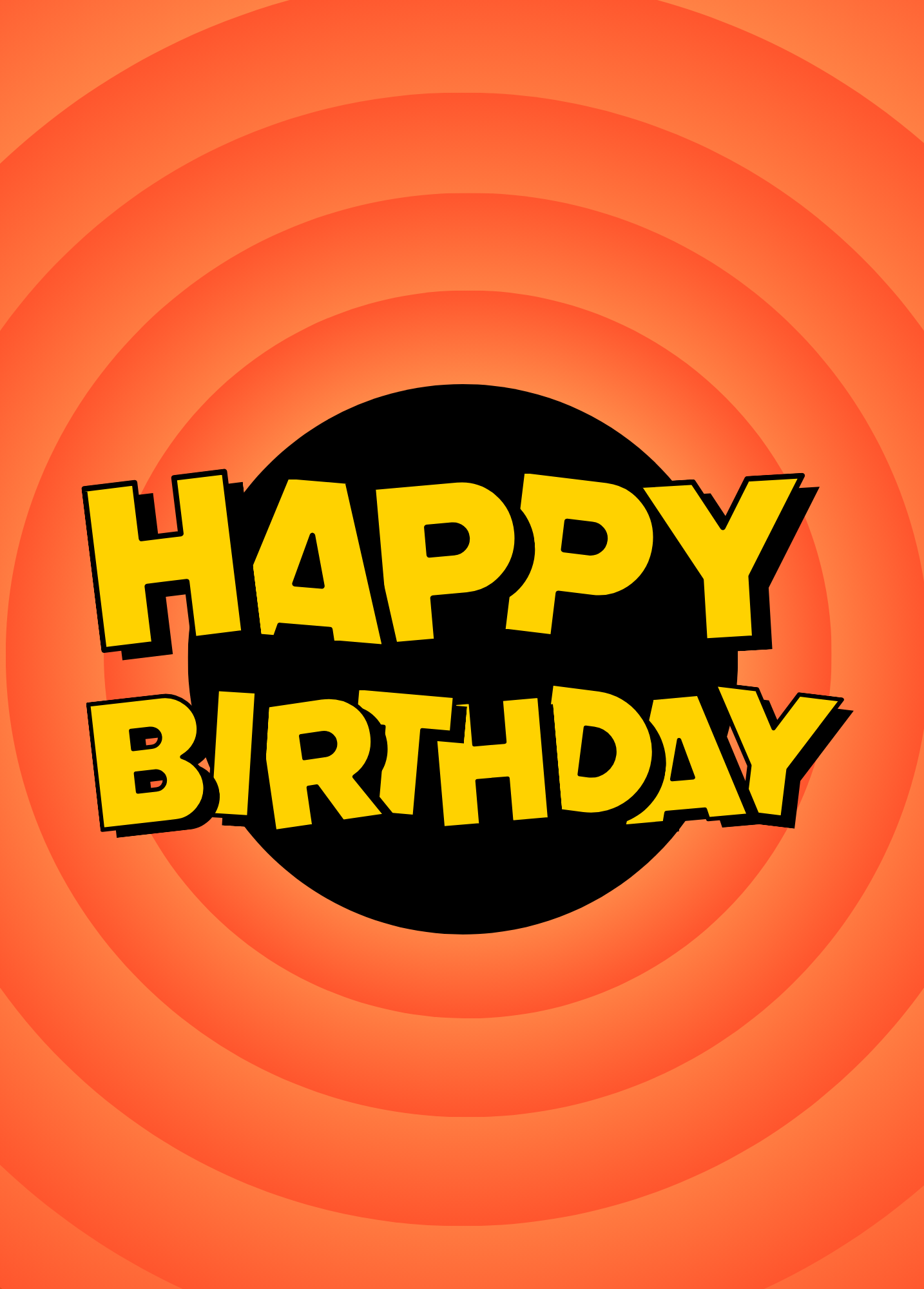 Looney Birthday | Birthday Card