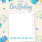 Happy Birthday to the Love of My Life | Birthday Photo Card