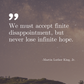 Infinite Hope | Motivational Quote Card