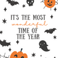 Most Wonderful Time of the Year | Halloween Card