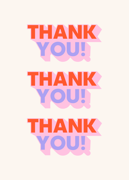 Thank You | Love & Friendship Card