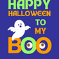 Happy Halloween to My Boo | Halloween Card