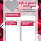 ✨NEW✨ Life is Sweet With You | Valentine's Day Interactive Activity Letter
