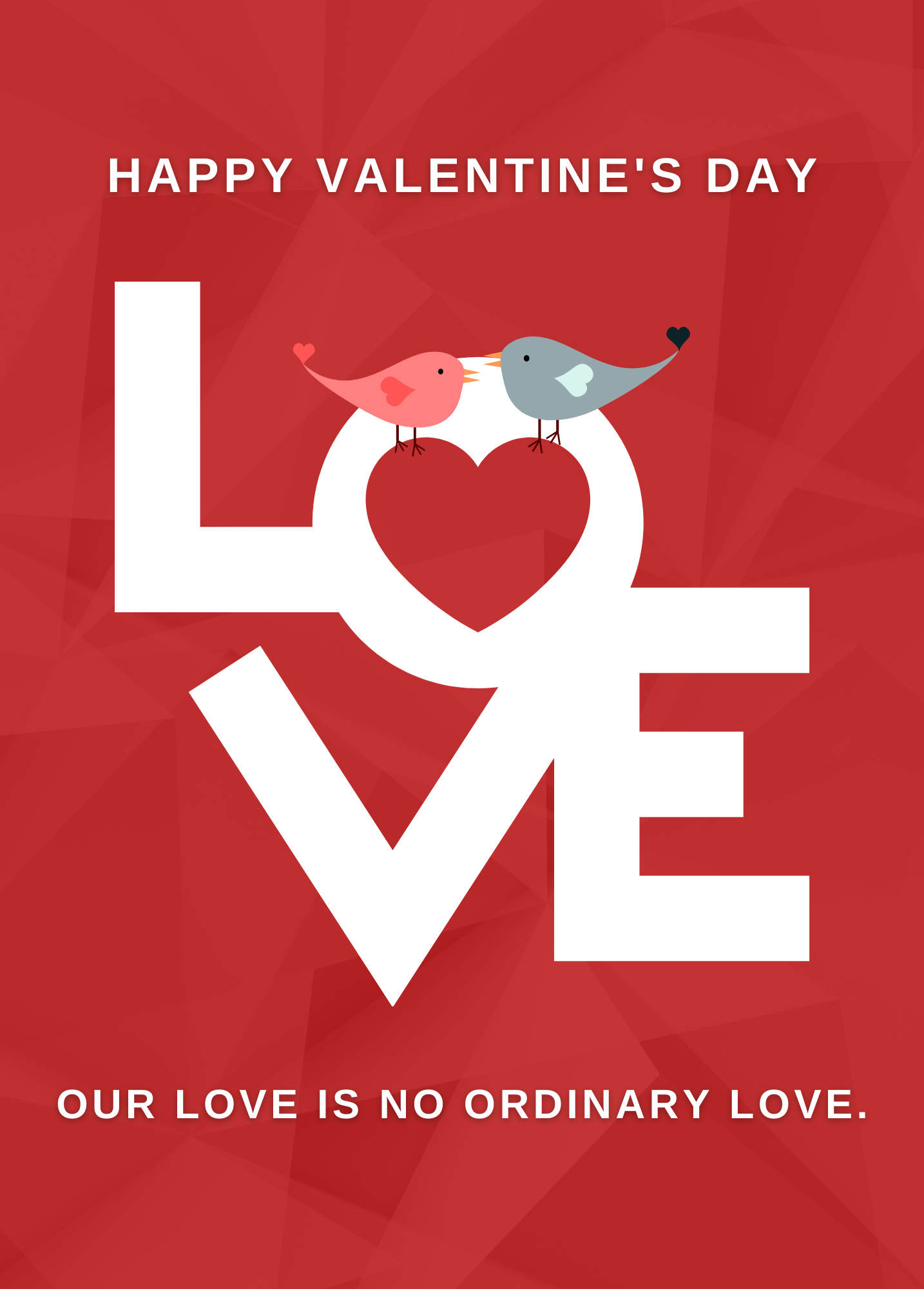 No Ordinary Love | Valentine's Day Card