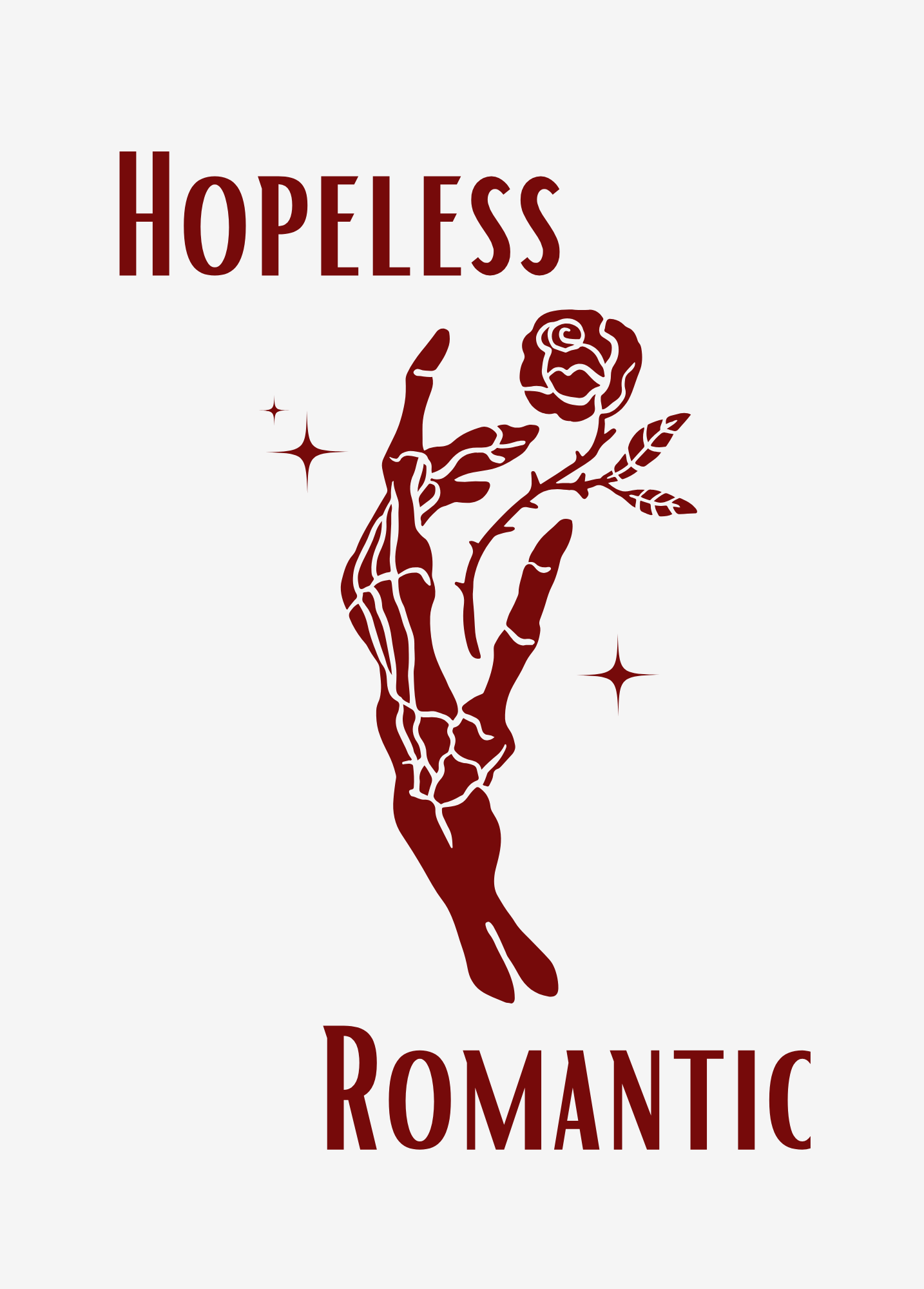 Hopeless Romantic | Love / Valentine's Day Card