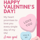 Candy Hearts  | Valentine's Day Card