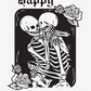 Skeletons Kissing |  | Valentine's Day Card