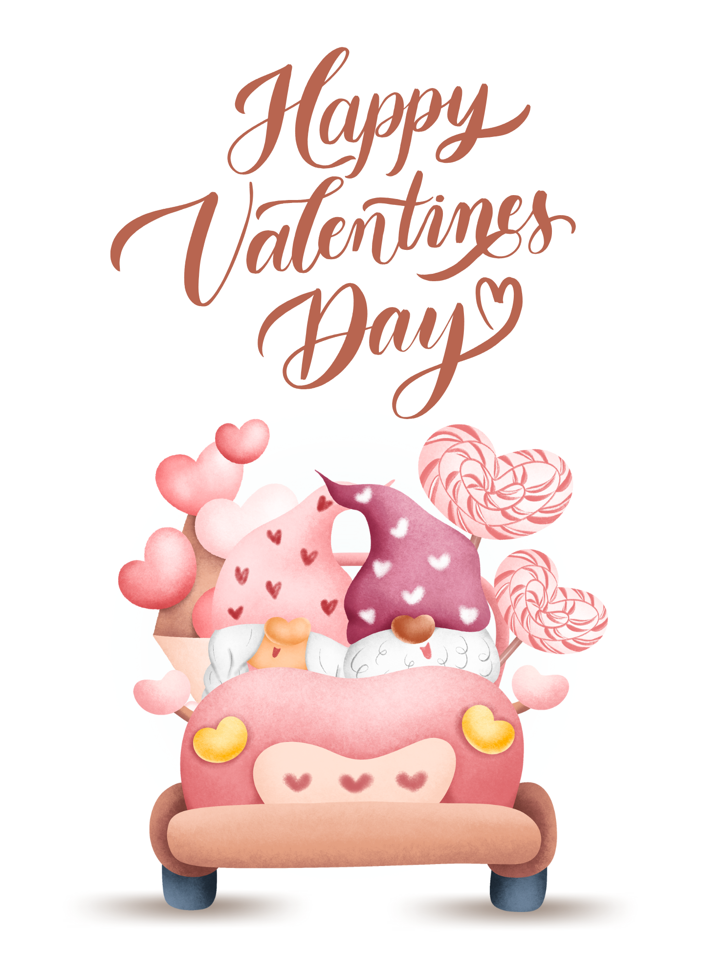 Gnomes | Valentine's Day Card