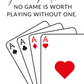 You're My Wild Card | Love Card