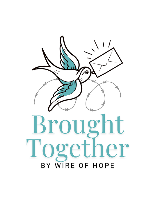 Brought Together by Wire of Hope | Pen Pal Card