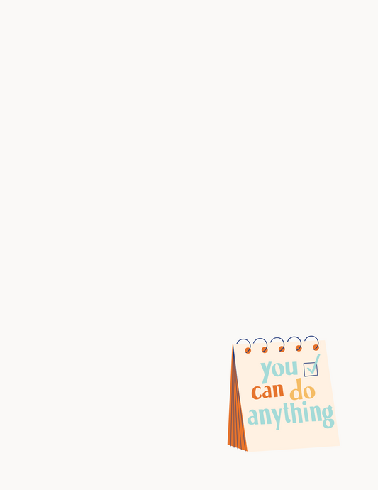You Can Do Anything | Letter
