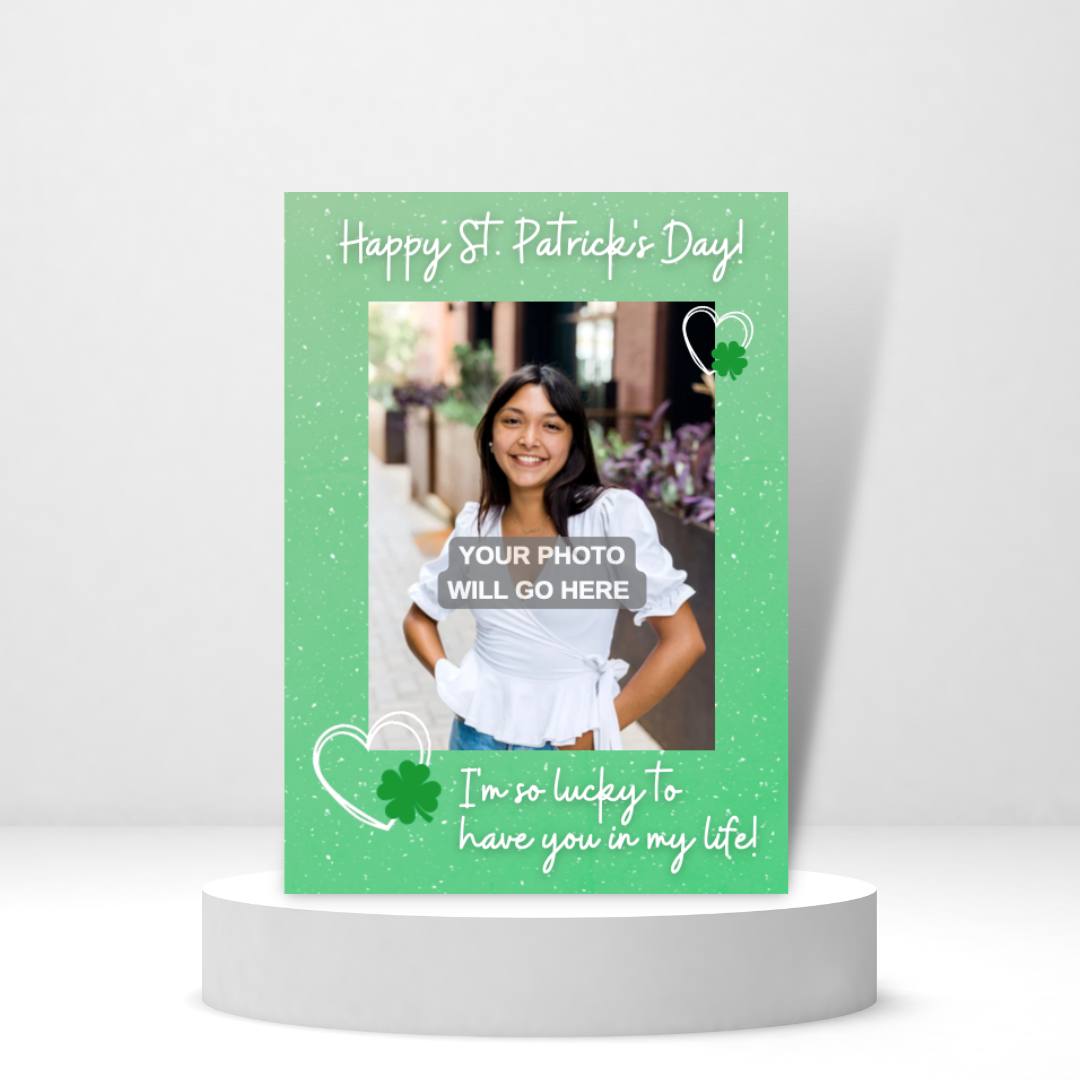 St. Patrick's Day - Personalized Greeting Card for Someone in Jail or Prison