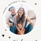 We Love You Photo Card | Personalized Mother's Day Card